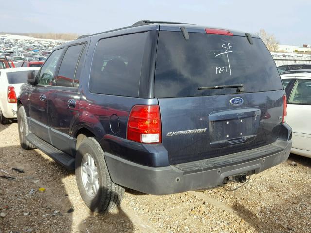 1FMPU16L54LA72094 - 2004 FORD EXPEDITION BLUE photo 3