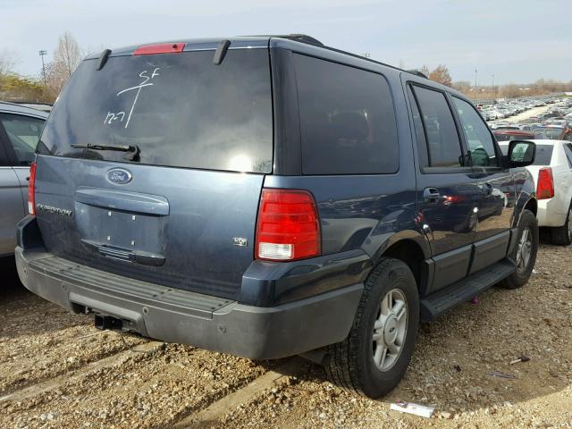 1FMPU16L54LA72094 - 2004 FORD EXPEDITION BLUE photo 4