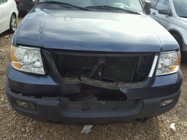 1FMPU16L54LA72094 - 2004 FORD EXPEDITION BLUE photo 9