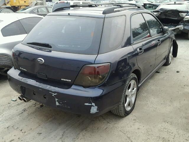 JF1GG67686G812613 - 2006 SUBARU IMPREZA 2. BLUE photo 4