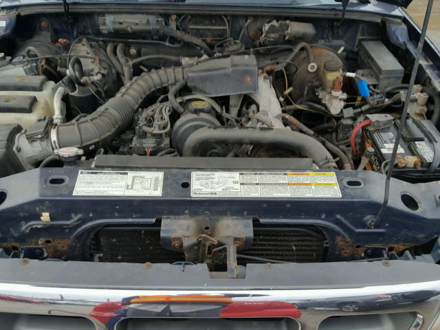 1FTYR10C1XTA95850 - 1999 FORD RANGER BLUE photo 7