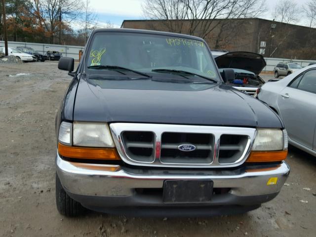 1FTYR10C1XTA95850 - 1999 FORD RANGER BLUE photo 9