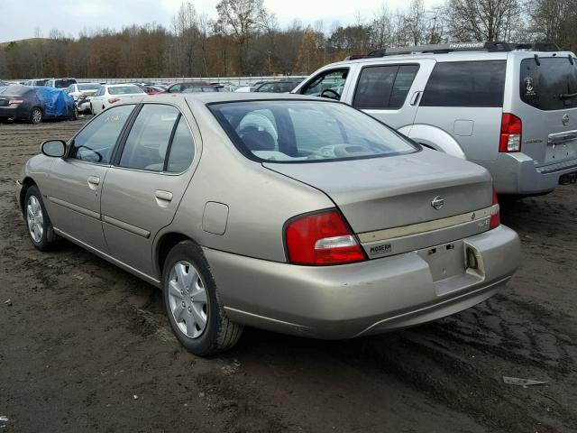 1N4DL01DX1C205051 - 2001 NISSAN ALTIMA XE TAN photo 3