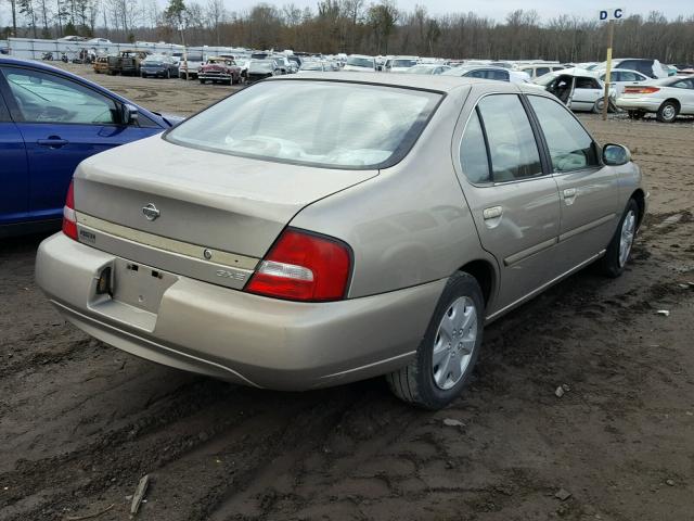 1N4DL01DX1C205051 - 2001 NISSAN ALTIMA XE TAN photo 4