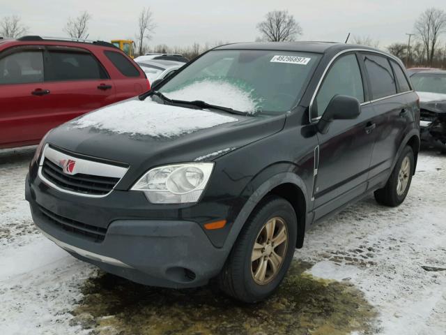 3GSCL33PX9S531568 - 2009 SATURN VUE XE BLACK photo 2