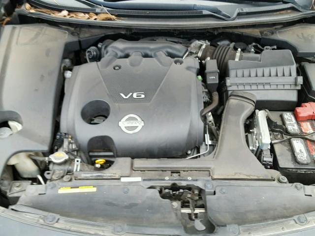 1N4AA5AP9AC848524 - 2010 NISSAN MAXIMA S GRAY photo 7