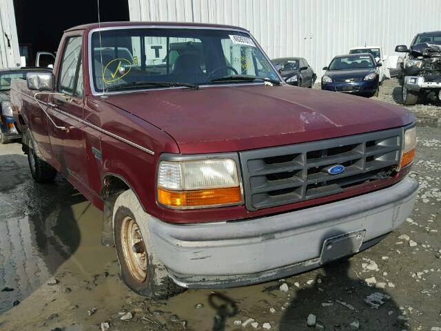 1FTEF15Y5TLA70489 - 1996 FORD F150 PURPLE photo 1