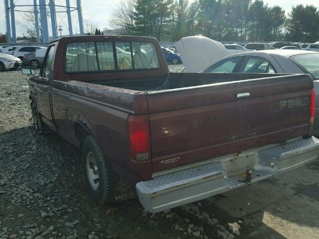 1FTEF15Y5TLA70489 - 1996 FORD F150 PURPLE photo 3