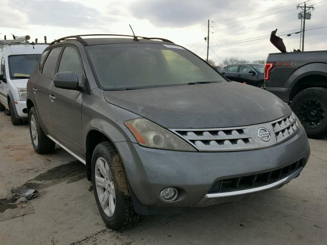 JN8AZ08T06W421364 - 2006 NISSAN MURANO SL GRAY photo 1