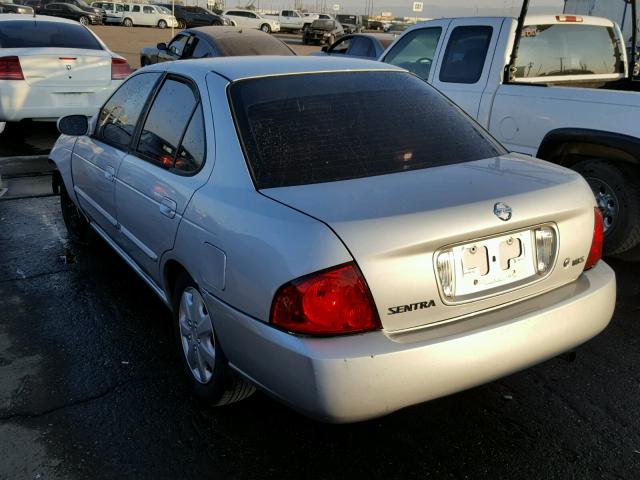 3N1CB51D05L500808 - 2005 NISSAN SENTRA 1.8 SILVER photo 3