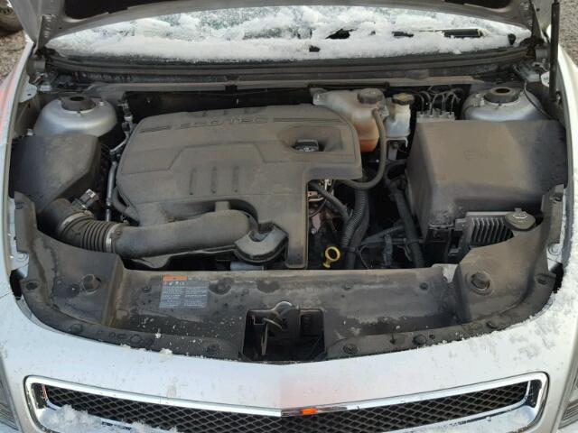 1G1ZC5EB2AF276726 - 2010 CHEVROLET MALIBU 1LT 银色 照片 7