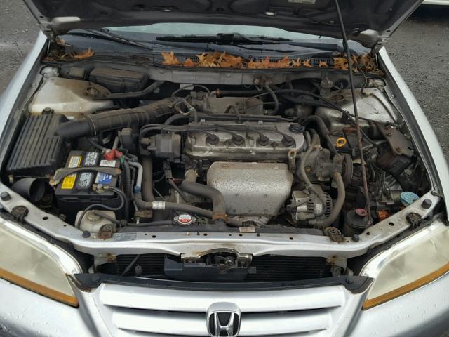 1HGCG65852A107294 - 2002 HONDA ACCORD EX GRAY photo 7