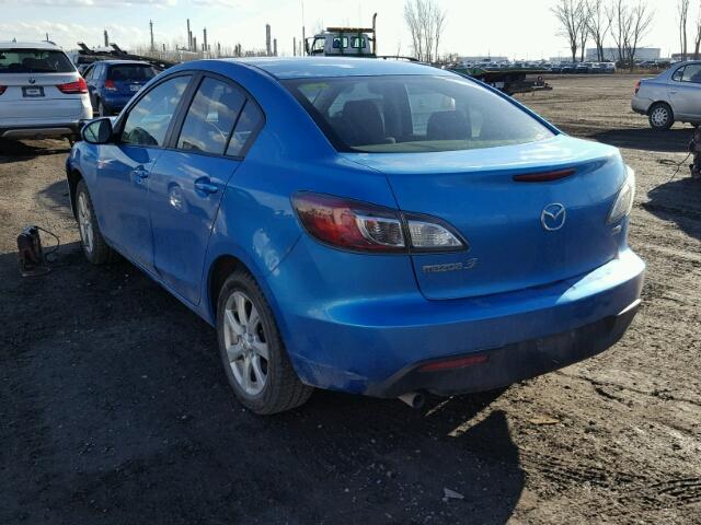 JM1BL1UF9B1355816 - 2011 MAZDA 3 I BLUE photo 3