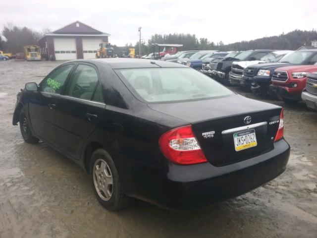 4T1BF32KX3U049867 - 2003 TOYOTA CAMRY LE 黑色 照片 3