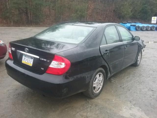 4T1BF32KX3U049867 - 2003 TOYOTA CAMRY LE 黑色 照片 4