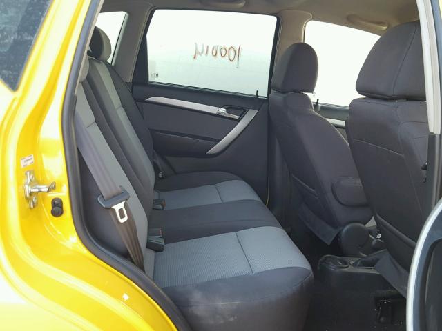 KL1TD6DE3BB133151 - 2011 CHEVROLET AVEO LS 黄色 照片 6