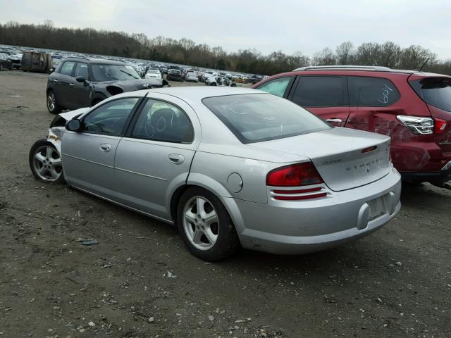 1B3EL46X96N112043 - 2006 DODGE STRATUS SX SILVER photo 3