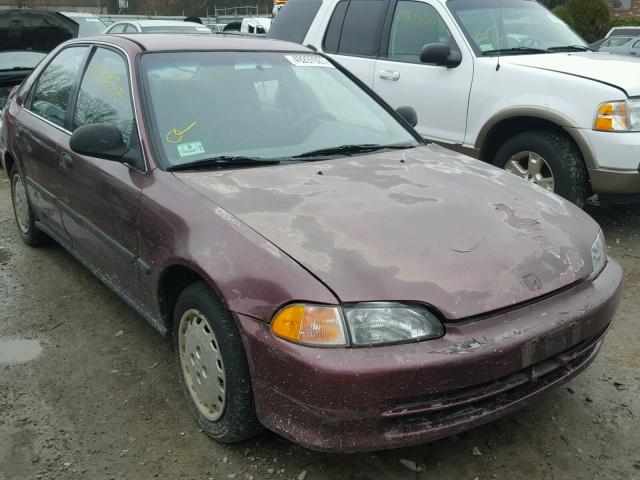 1HGEG8658RL020061 - 1994 HONDA CIVIC LX PURPLE photo 1