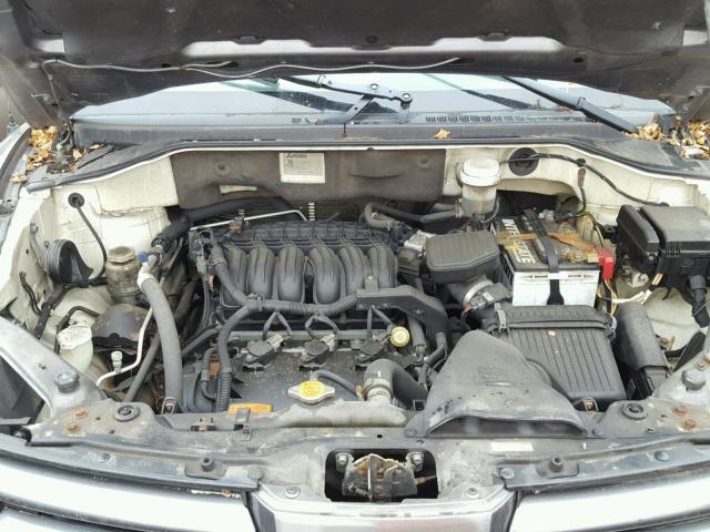 4A4MM41S34E097547 - 2004 MITSUBISHI ENDEAVOR L GRAY photo 7