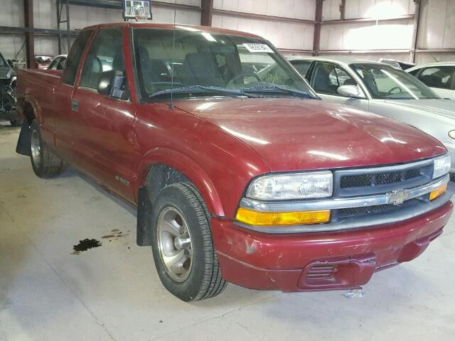 1GCCS19XXX8202563 - 1999 CHEVROLET S TRUCK S1 RED photo 1