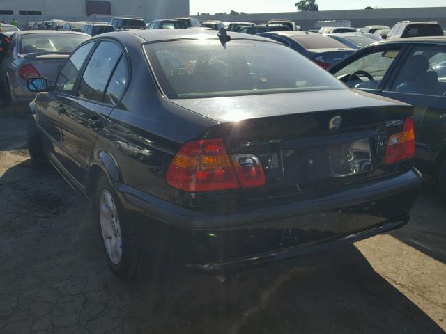 WBAEV33444KR27551 - 2004 BMW 325 I BLACK photo 3