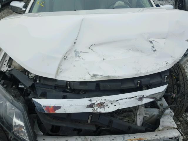 3FAHP0JA7CR288177 - 2012 FORD FUSION SEL WHITE photo 7