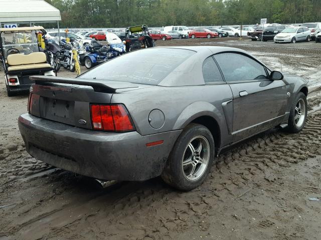 1FAFP40644F136898 - 2004 FORD MUSTANG GRAY photo 4