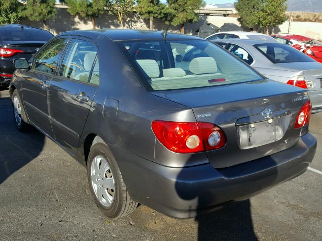 1NXBR32E35Z521721 - 2005 TOYOTA COROLLA CE GRAY photo 3