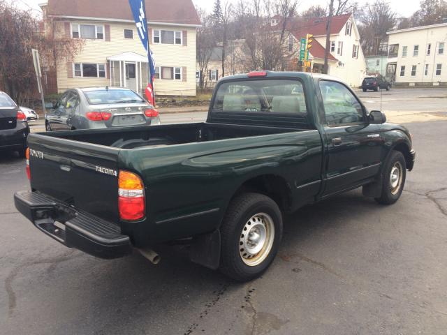 5TENL42N42Z888459 - 2002 TOYOTA TACOMA GREEN photo 4