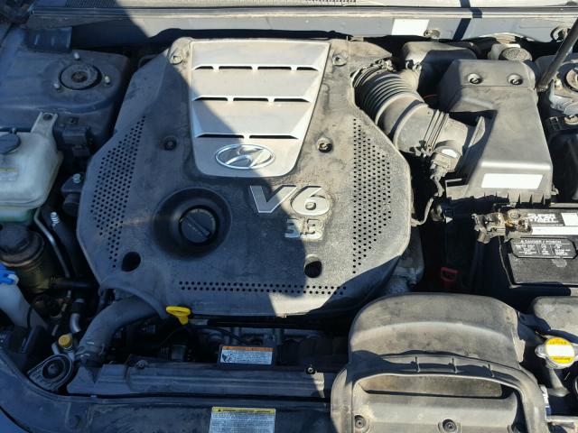 5NPEU46F36H011566 - 2006 HYUNDAI SONATA GLS BLUE photo 7