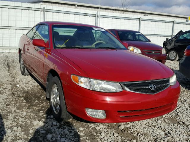 2T1CG22P4YC411014 - 2000 TOYOTA CAMRY SOLA RED photo 1