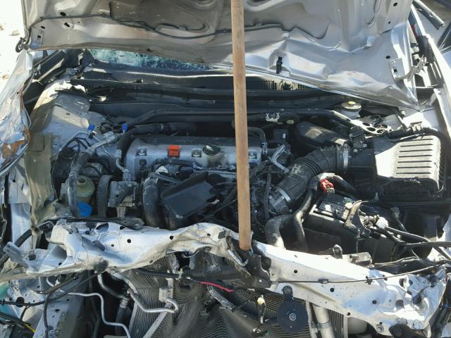 1HGCP2F85AA093239 - 2010 HONDA ACCORD EXL SILVER photo 7