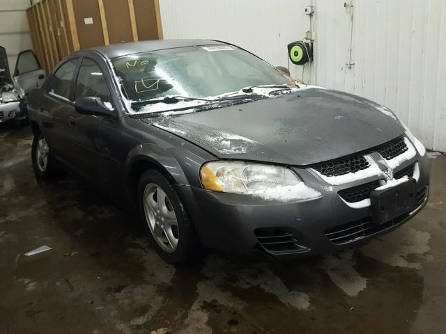 1B3EL46T15N631454 - 2005 DODGE STRATUS SX SILVER photo 1