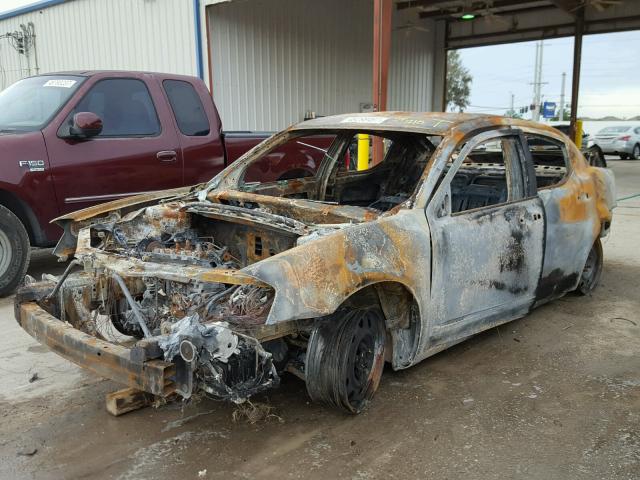 1C3CDZAB1CN285762 - 2012 DODGE AVENGER SE BURN photo 2