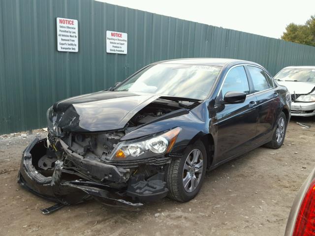 1HGCP2F69BA139462 - 2011 HONDA ACCORD SE BLACK photo 2