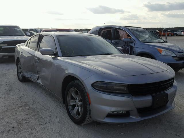2C3CDXHG3GH166793 - 2016 DODGE CHARGER SX SILVER photo 1
