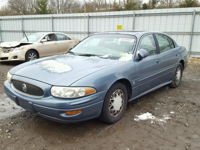 1G4HP54K9Y4183180 - 2000 BUICK LESABRE CU BLUE photo 2