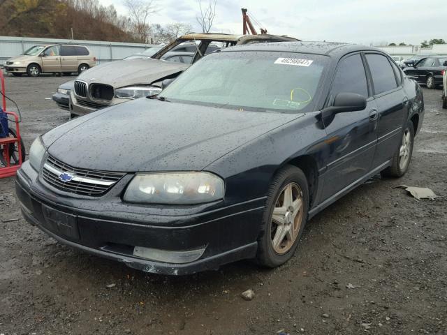 2G1WP521749255483 - 2004 CHEVROLET IMPALA SS BLACK photo 2