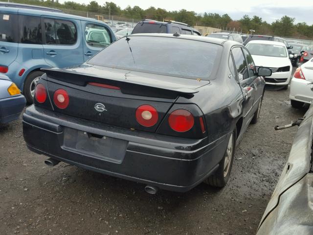 2G1WP521749255483 - 2004 CHEVROLET IMPALA SS BLACK photo 4