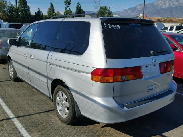 5FNRL18963B037244 - 2003 HONDA ODYSSEY EX SILVER photo 3
