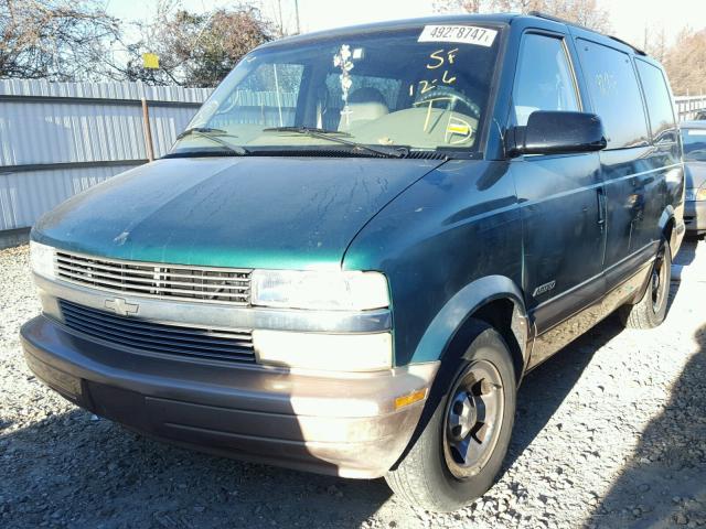 1GNDM19W6XB181095 - 1999 CHEVROLET ASTRO GREEN photo 2