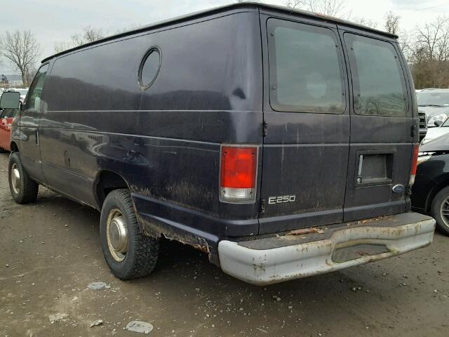 1FTPS24L4XHA50632 - 1999 FORD ECONOLINE BLUE photo 3