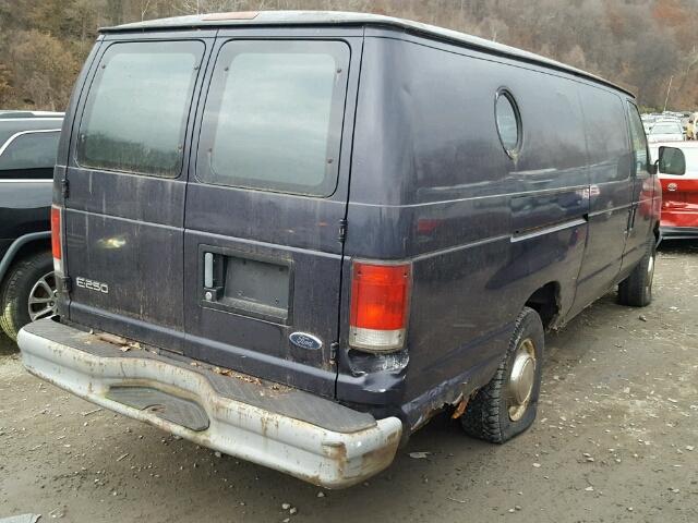 1FTPS24L4XHA50632 - 1999 FORD ECONOLINE BLUE photo 4