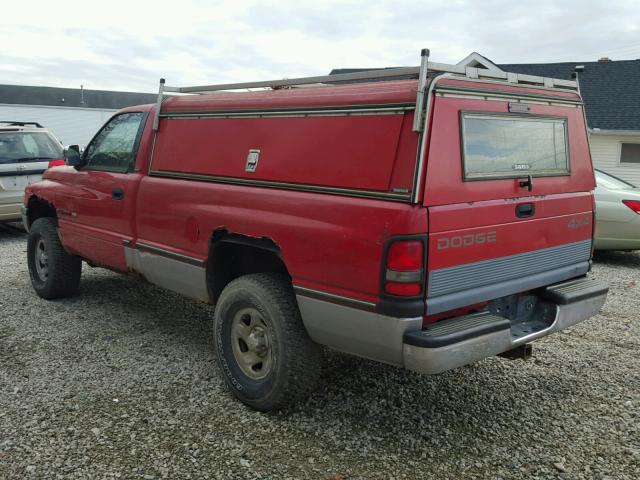 1B7HF16Y4SS153556 - 1995 DODGE RAM 1500 TWO TONE photo 3