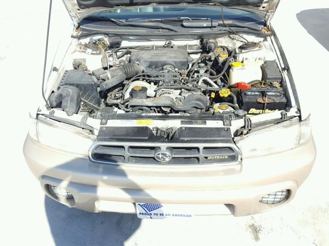 4S3BG685XW7638103 - 1998 SUBARU LEGACY 30T WHITE photo 7