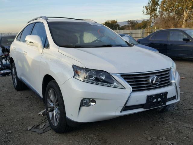 JTJBK1BA0D2026653 - 2013 LEXUS RX 350 WHITE photo 1