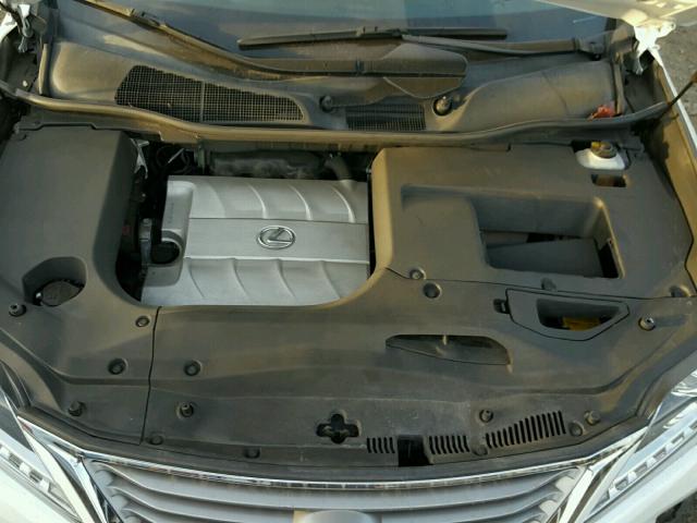 JTJBK1BA0D2026653 - 2013 LEXUS RX 350 WHITE photo 7