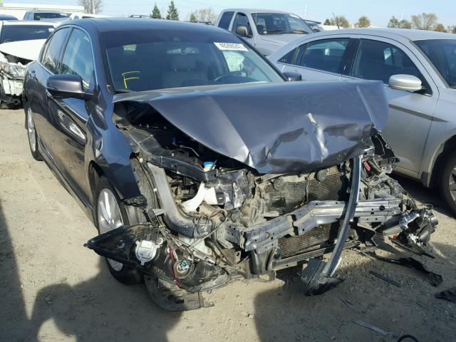 1HGCR3F9XDA030392 - 2013 HONDA ACCORD TOU GRAY photo 1