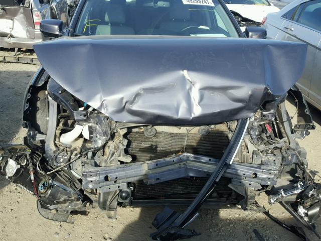 1HGCR3F9XDA030392 - 2013 HONDA ACCORD TOU GRAY photo 7