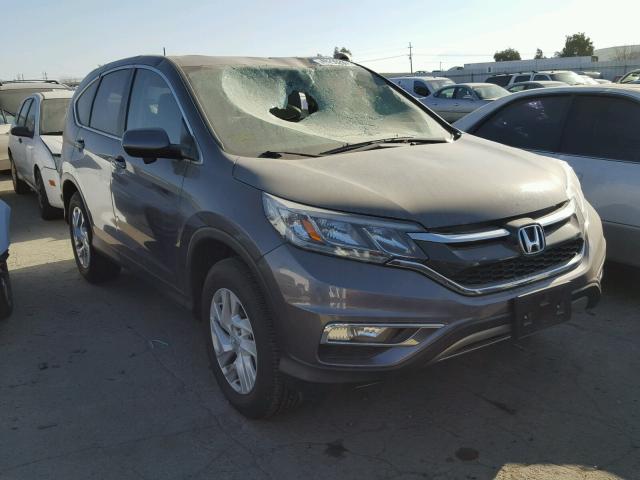 2HKRM4H57GH714093 - 2016 HONDA CR-V EX GRAY photo 1